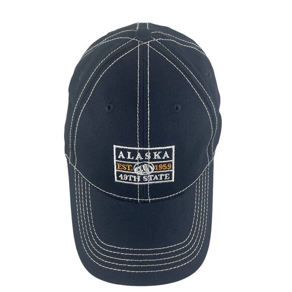 Alaska 49th State Hat Baseball Cap Mens Adjustable made by Arctic Circle - Picture 5 of 8